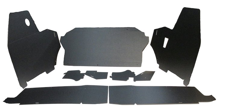 1969-70 ELECTRA BLACK TRUNK BOARDS 7 PCS