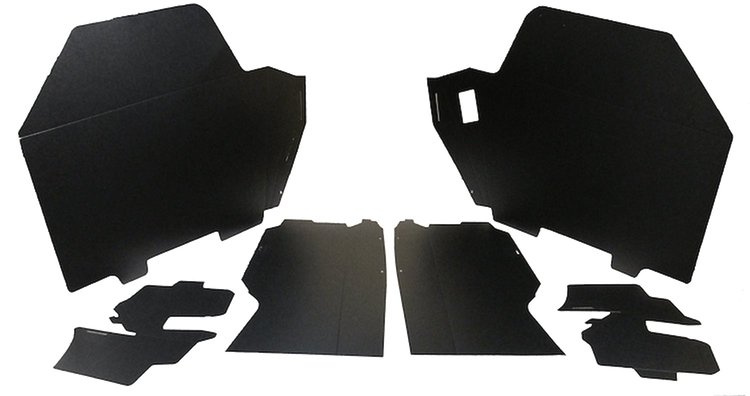 1966 ELECTRA 4 DR HT BLACK TRUNK BOARDS