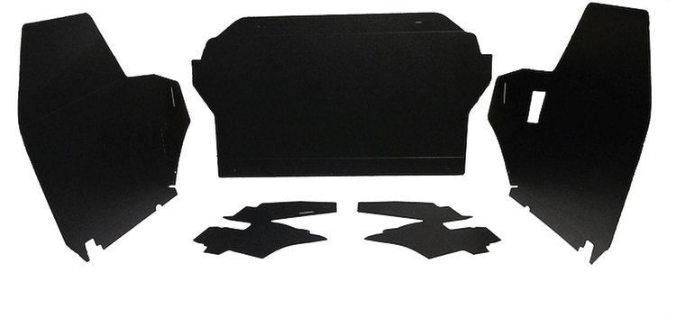 1968 WILDCAT CONV. BLACK TRUNK BOARDS