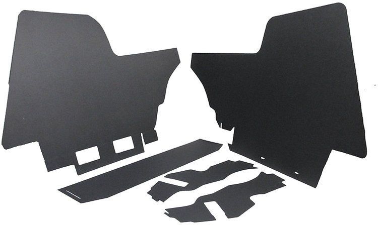 1959-60 ELECTRA 225 4 DR HT BLACK TRUNK BOARDS