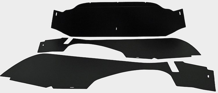 1958 BUICK LIMITED 4DR SEDAN BLACK TRUNK BOARDS