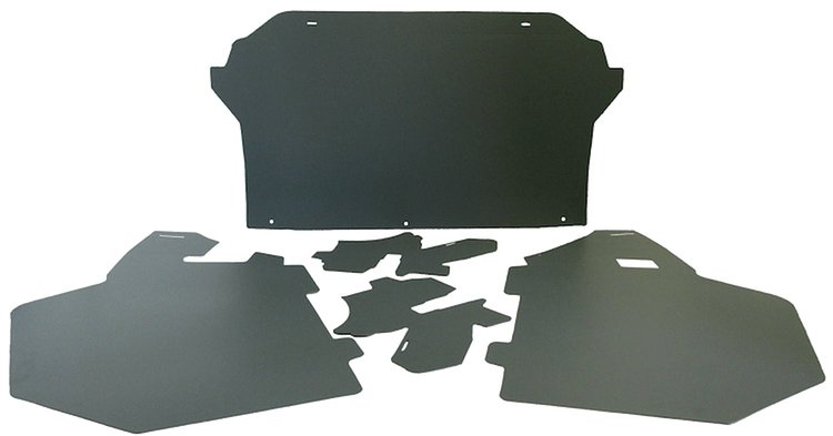 1965-66 BUICK WILDCAT / LESABRE CONVERTIBLE GRAY TRUNK BOARD SET 5 PCS