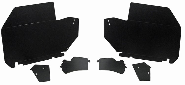 1970 BUICK WILDCAT 2 DOOR HARDTOP TRUNK BOARD SET 6 PCS BLACK