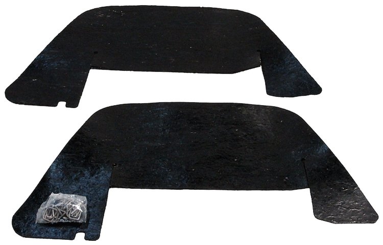 1955 A-ARM DUST SHIELD 1 PR NOT AS ORIGINAL MATERIAL