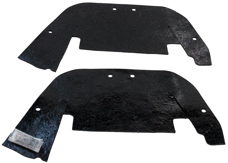 1957 A-ARM DUST SHIELD W STAPLES
