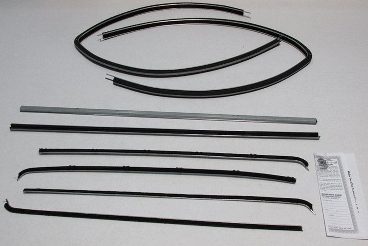 1955-57 SEDAN DELIVERY DELUXE WEATHERSTRIP KIT