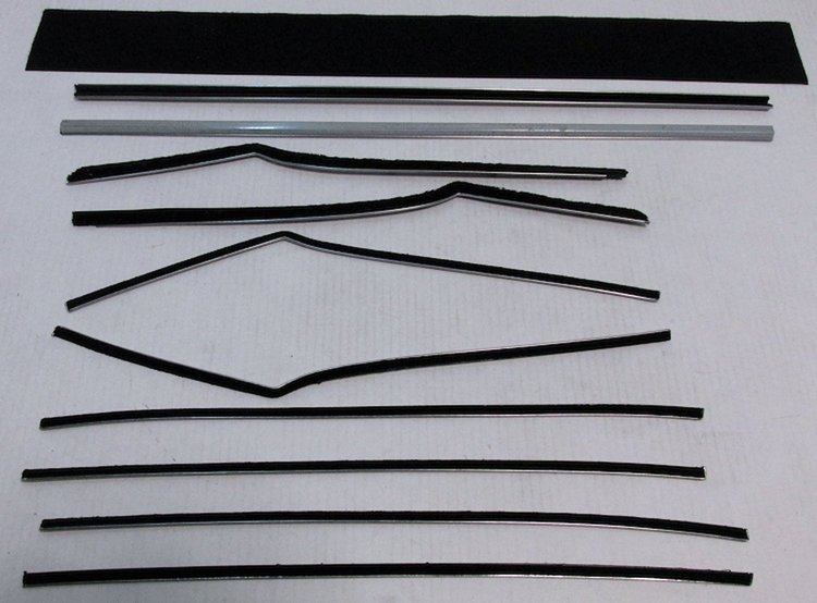 1955-57 2 DOOR HARDTOP EXCEPT BELAIR FELTKIT