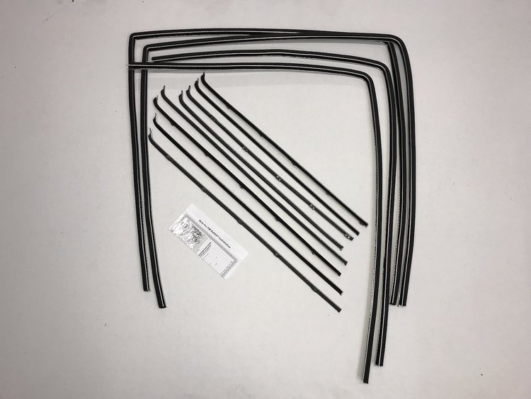 1955-57 2 DOOR WAGON EXCEPT BELAIR DELUXE WEATHERSTRIP KIT