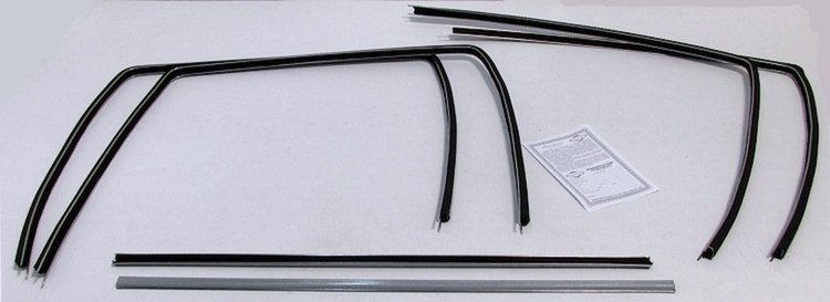 1955-57 4 DOOR SEDAN UPPER CHANNELS AND DIVISION BARS