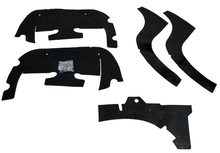 1967-68 CAMARO A-ARM / FRAME DUST SHIELD SET