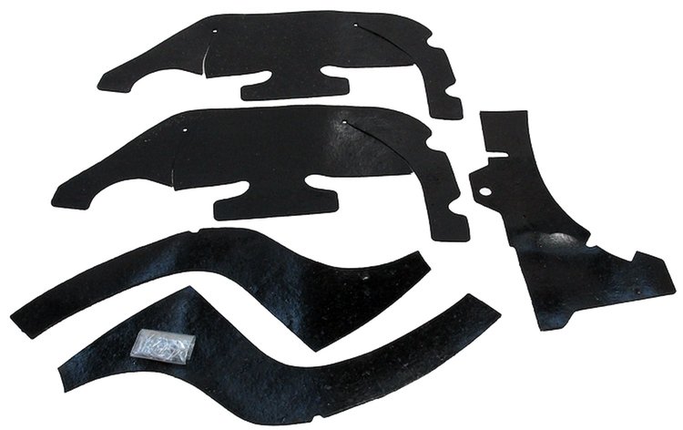 1969 CAMARO A-ARM AND FRAME DUST SHIELD SET