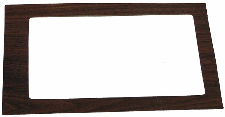 1968 CAMARO SHIFT PLATE WOODGRAIN AUTOMATIC GUNSTOCK WALNUT