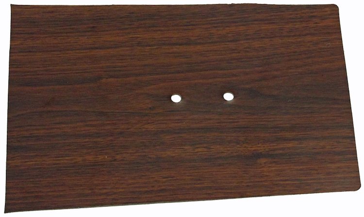 1968 CAMARO CONSOLE WOODGRAIN W/O GAGES GUNSTOCK WALNUT