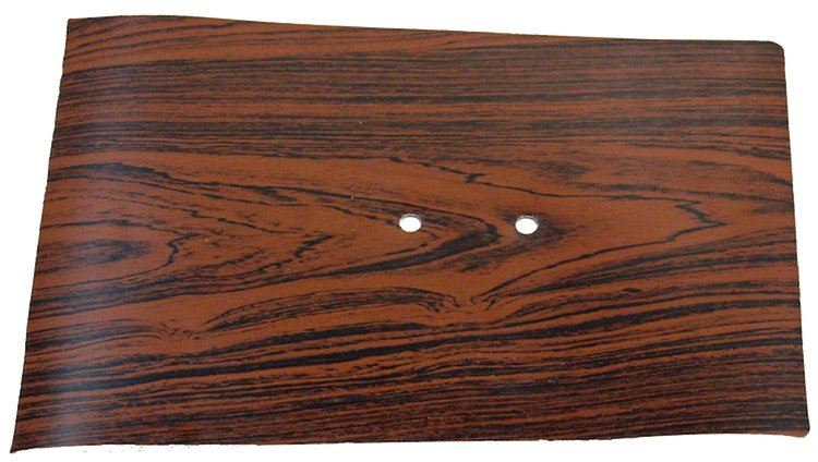 1969 CAMARO CONSOLE WOODGRAIN WITHOUT GAUGES ROSEWOOD