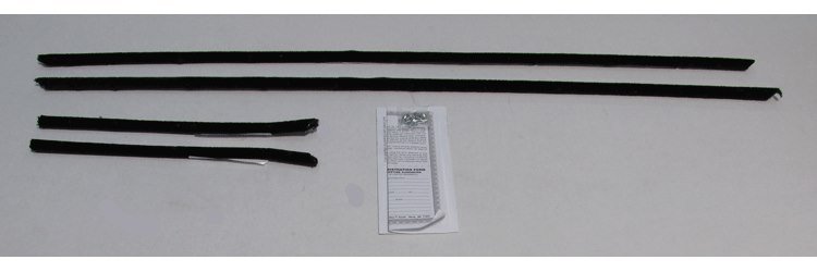 1968 CAMARO CONVERTIBLE W/ SPECIAL MOULDING OUTERS ONLY AUTHENTIC FELTKIT