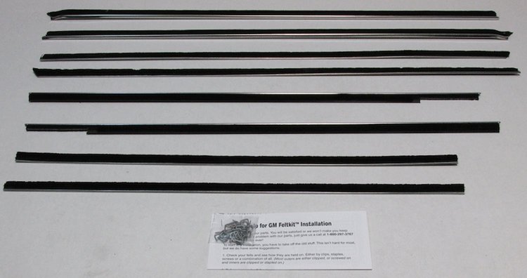 1959-60 CADILLAC DEVILLE DR HARDTOP AUTHENTIC FELTKIT