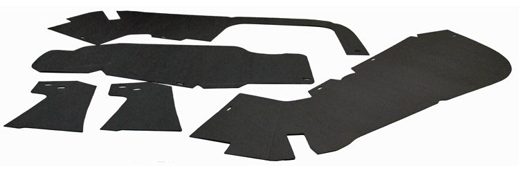 56 CADILLAC FLEETWOOD 60 SPECIAL BLACK TRUNK BOARD SET