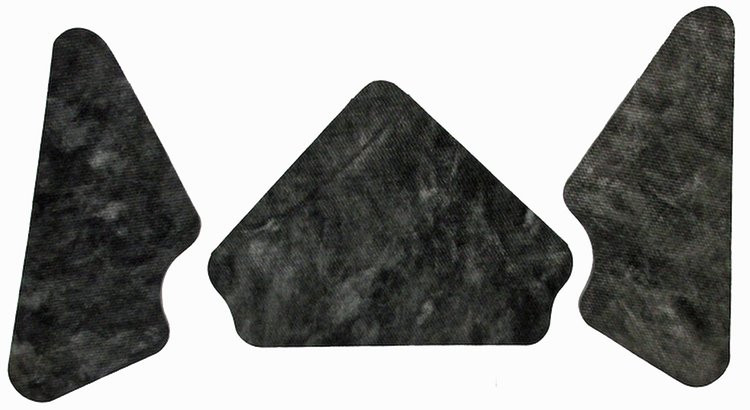 CC186 Hood Insulation Pads for 1963-1964 Cadillac Deville, Eldorado, Fleetwood