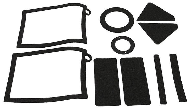 69-70 COUGAR HEATER SEAL KIT W NO AIR