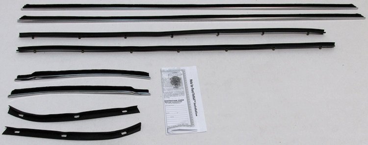 Window Weatherstrip Kit Mercury Cougar/Cyclone