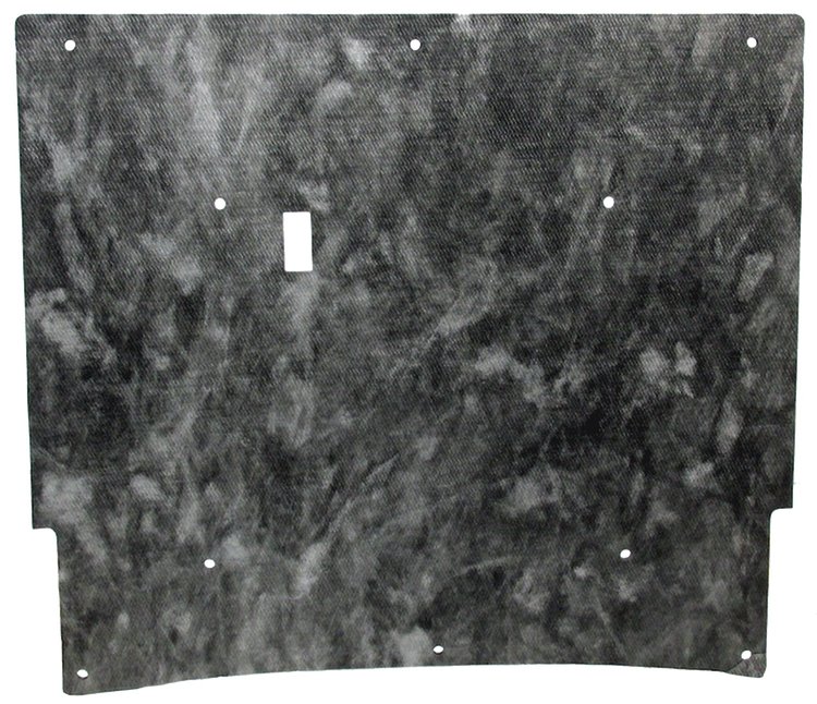 1969-70 COUGAR HOOD INSULATION WITH CLIPS INCLUDED