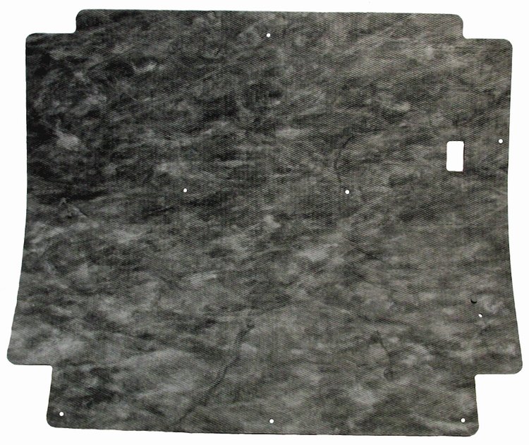 STD HOOD ONLY 1971-73 COUGAR HOOD INSULATION WITH CLIPS
