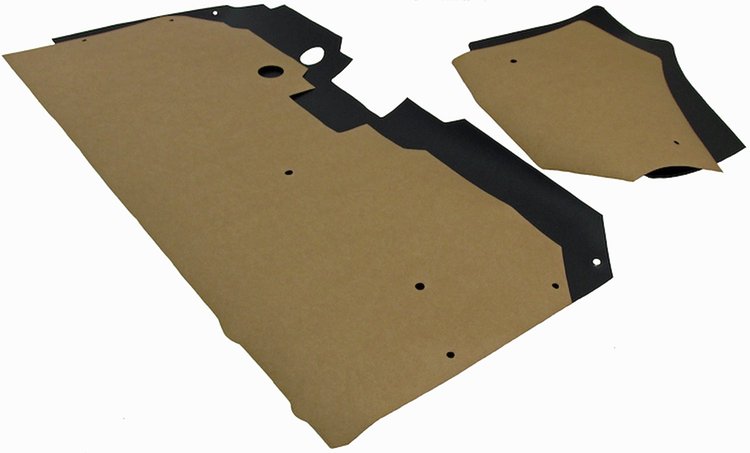 1967-68 COUGAR WATERSHIELD SET 4 PCS