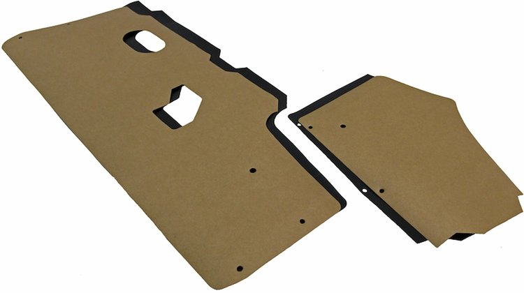 1969-70 COUGAR COUPE WATERSHIELD SET 4 PCS