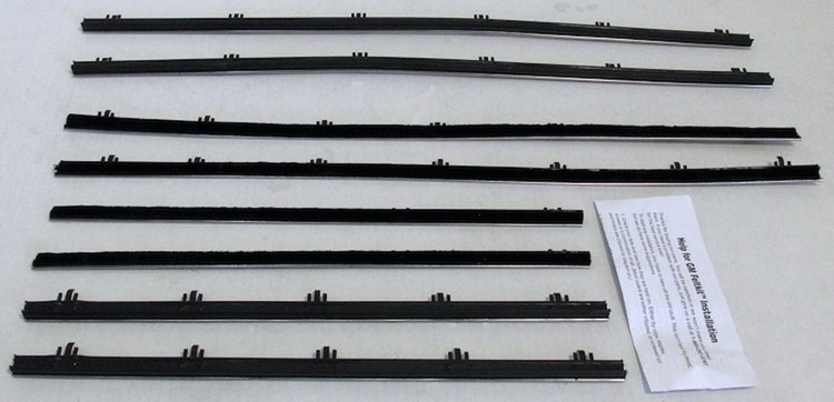 1966-67 CHEVELLE 4 DR SEDAN REPLACEMENT FELTKIT