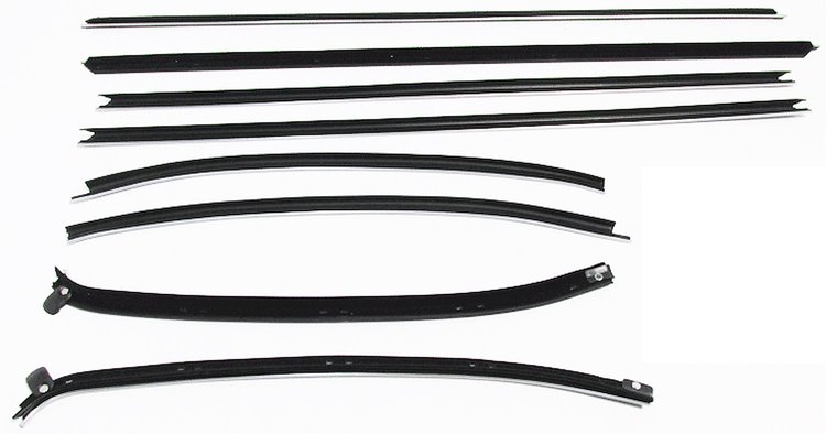 CH194A Authentic Felt Kit for 1969 Chevy Chevelle Coupe