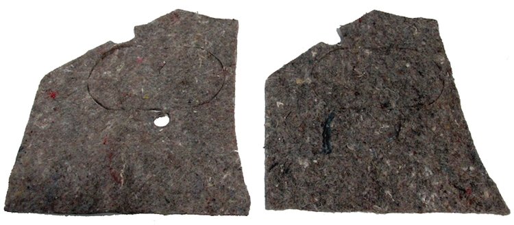 1964-67 CHEVELLE ALL MODELS KICK PANEL INSULATION