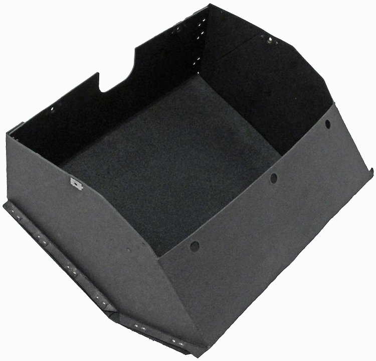 1967 CHEVROLET PASSENGER GLOVEBOX LINER W/O AC