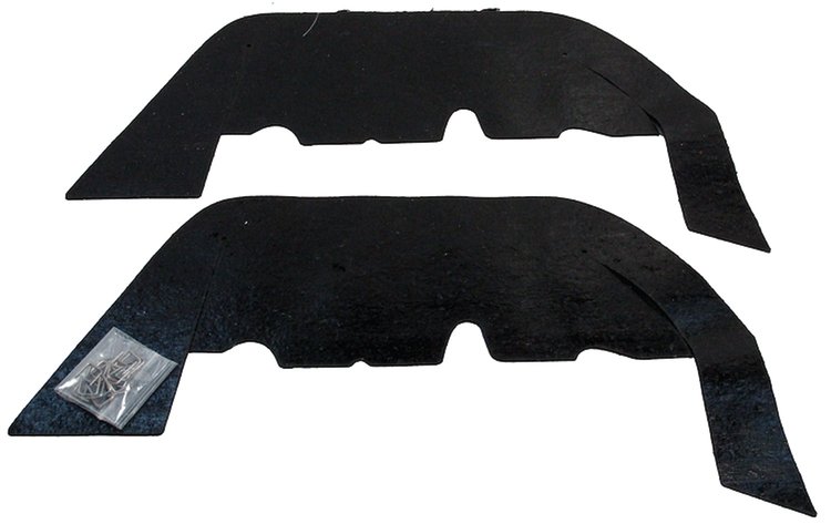 1965 A-ARM DUST SHIELDS W/ STAPLES
