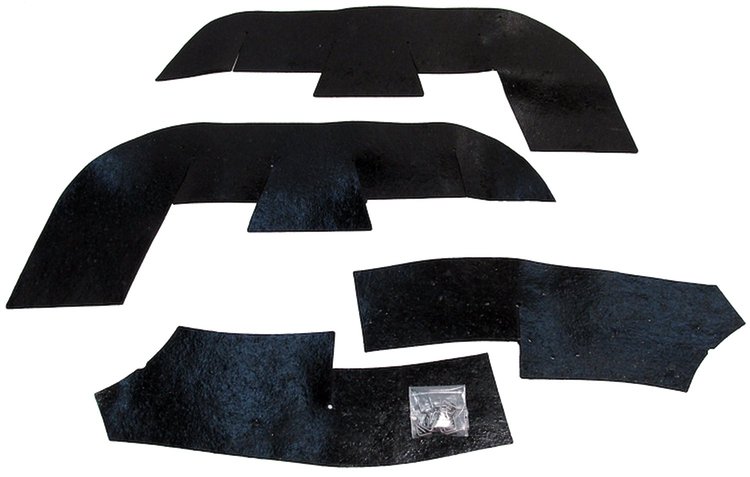 1970-72 FULLSIZE CHEVY CAR A-ARM DUST SHIELDS WITH STAPLES