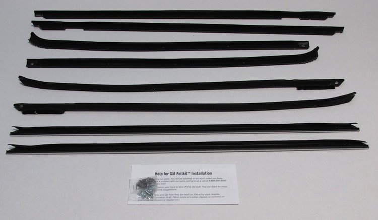 1969-70 IMPALA 4 DR HARDTOP AUTHENTIC FELTKIT 8 PCS