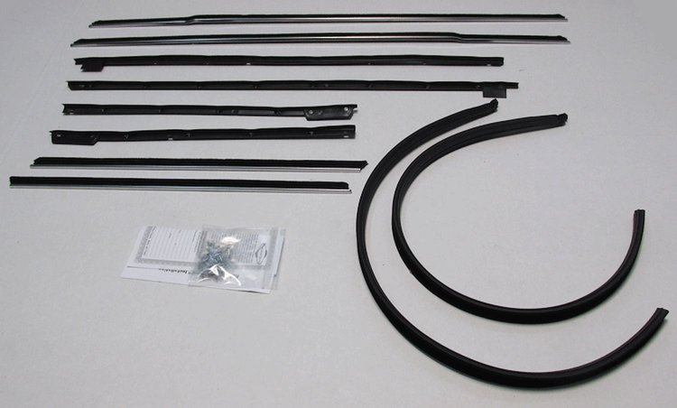 1965 SUPERKIT IMPALA CONVERTIBLE AUTHENTIC FELTKIT / GLASS RUN SET