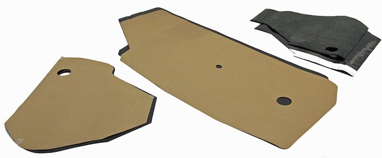 1969-70 CHEVROLET FULL SIZE 2DR HARDTOP WATERSHIELD SET