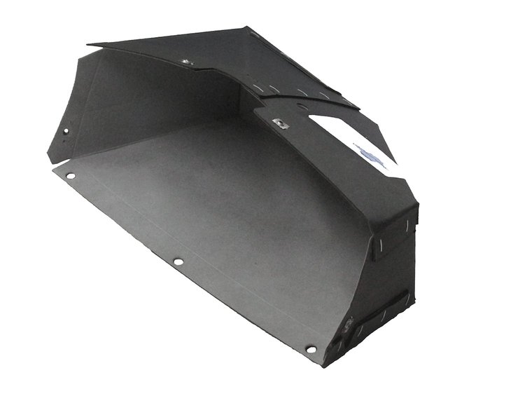 1966 IMPALA WITH AUTO TEMP AIR GLOVEBOX LINER