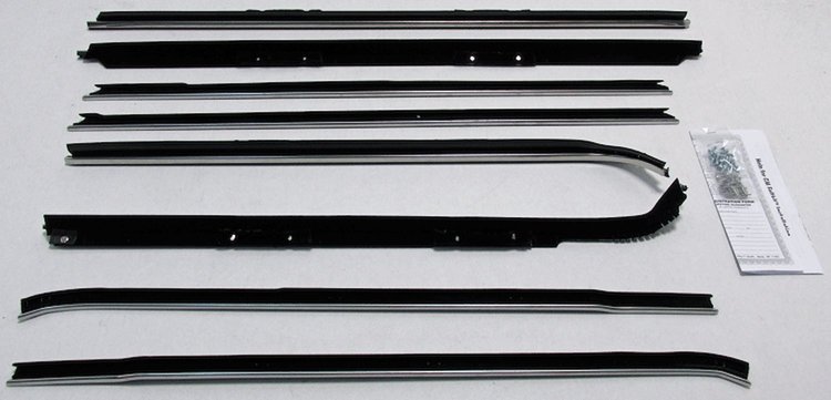1971-74 CAPRICE 4 DOOR HARD TOP AUTHENTIC FELTKIT 8 PCS