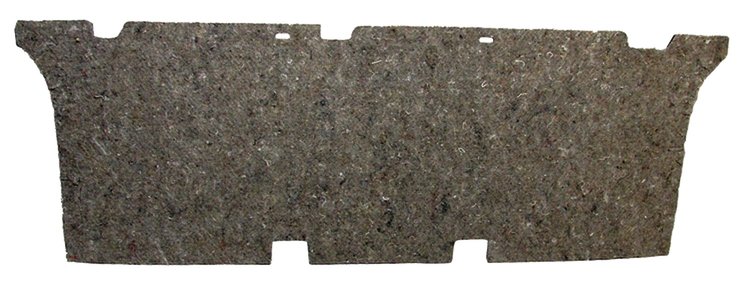 1965-67 FULL SIZE G.M. SEAT TRUNK DIVIDER BOARD WITH INSULATION