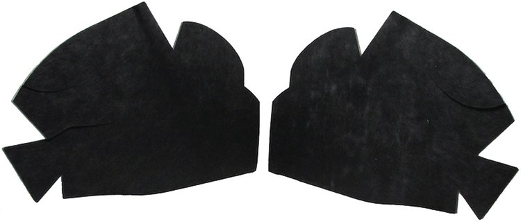 1965-69 CORVAIR 2 AND 4 DOOR ENGINE COMPARTMENT INSULATION PAD 2 PCS