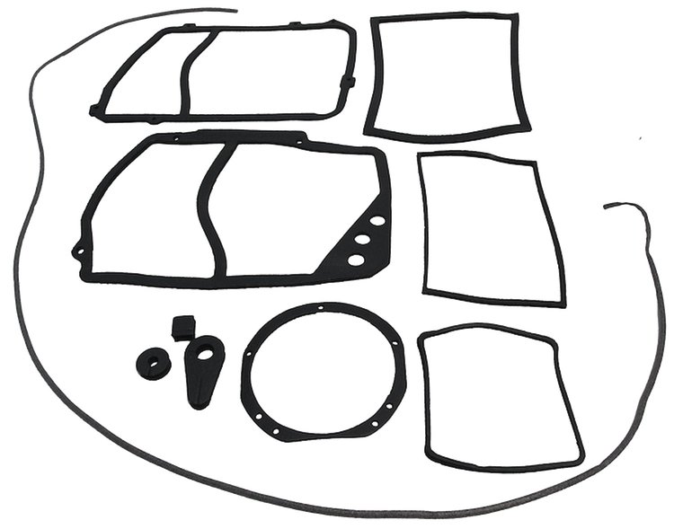 1967-72 G.M. PICKUP ALL HEATER GASKET SET W A/C