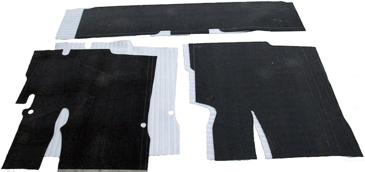 CT148 Sound Deadener Set with Foam Pad for 1967-1972 Chevrolet/GMC Trucks
