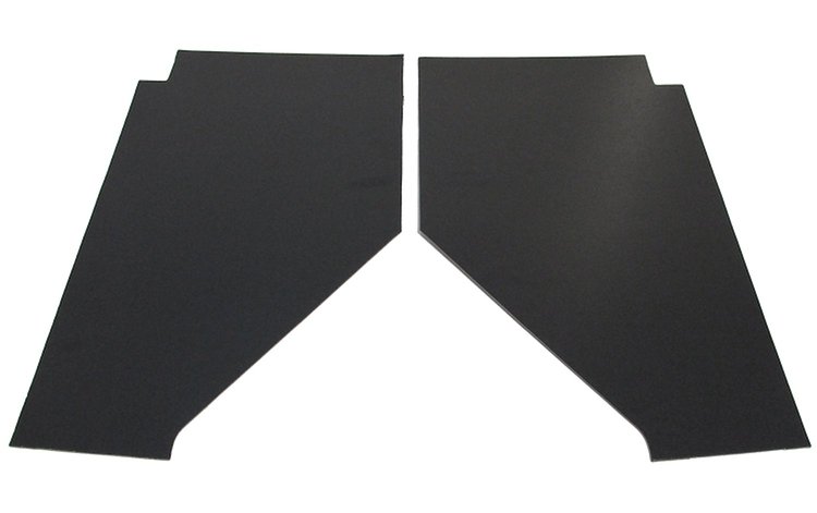 1947-54 GM PICKUP BLACK KICK PANEL PAIR