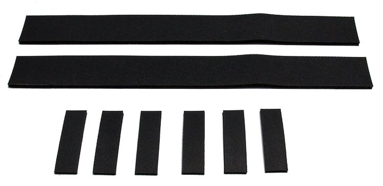 60-72 HOOD BRACE ANTI-RATTLER SET 9 PCS
