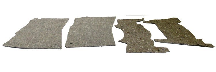 1960-66 G.M. PICKUP FELT MAT SET FOR FLOORS
