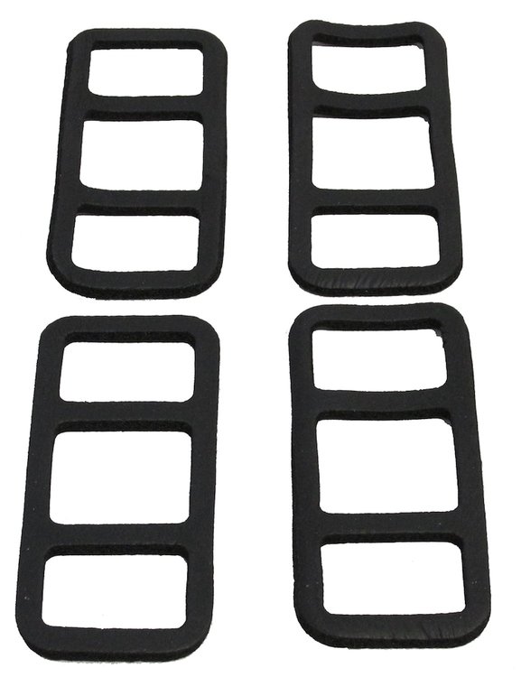 1968-72 CHEVY PICKUP SIDE GASKETS W/O CST4 PCS