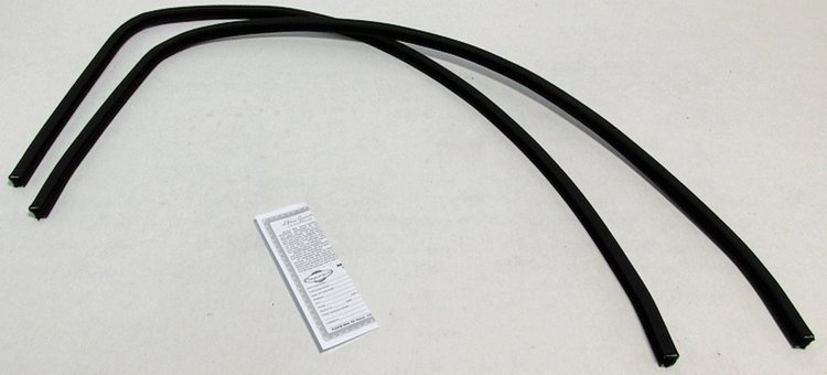 1955-63 G.M. TRUCK UPPER CHANNELS FOR USE W/METAL WINDOW FRAME