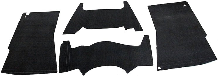 1960-66 G.M. PICKUP UNDER MAT SOUND DEADENER