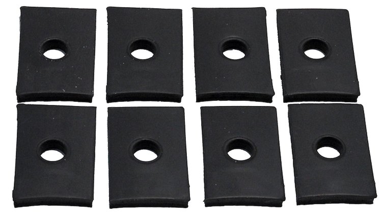 1947-72 G.M. TRUCK BED MOUNTING PADS SHORT BED 8 PCS